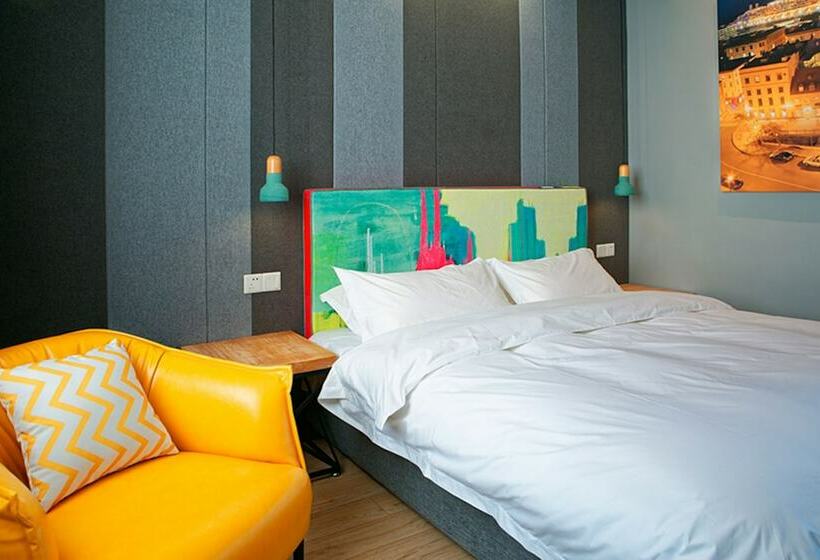 Номер Deluxe, The Cloudland International Youth Hostel Close To The City Center,15 Min Walks To The Subway, Close