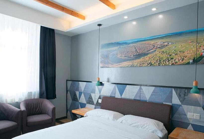 Номер Стандарт, The Cloudland International Youth Hostel Close To The City Center,15 Min Walks To The Subway, Close