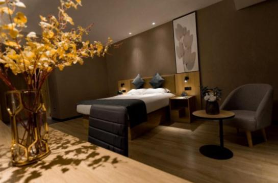 Номер Deluxe Кровать Кинг, Greentree Inn Jiangsu Suzhou Changshu Fuchunjiang International Qipeicheng Road Express
