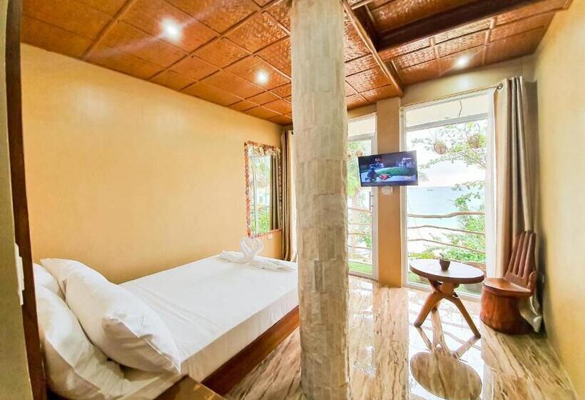 디럭스 테라스 룸 바다 전망, Kaiyana Boracay Beach Resort