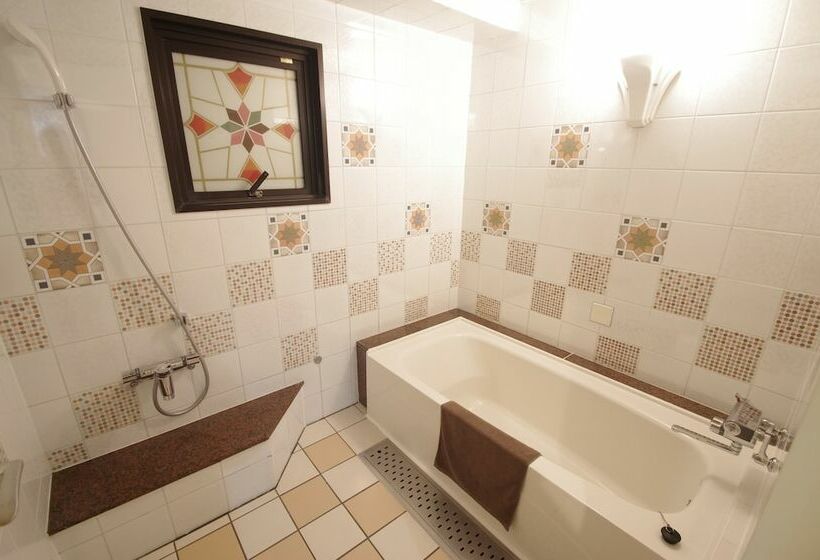 חדר דחוקס עם מיטת קינג, Imalle Yokohama Isezakicho