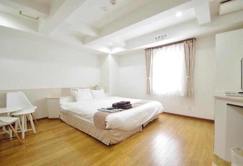 חדר דחוקס עם מיטת קינג, Imalle Yokohama Isezakicho