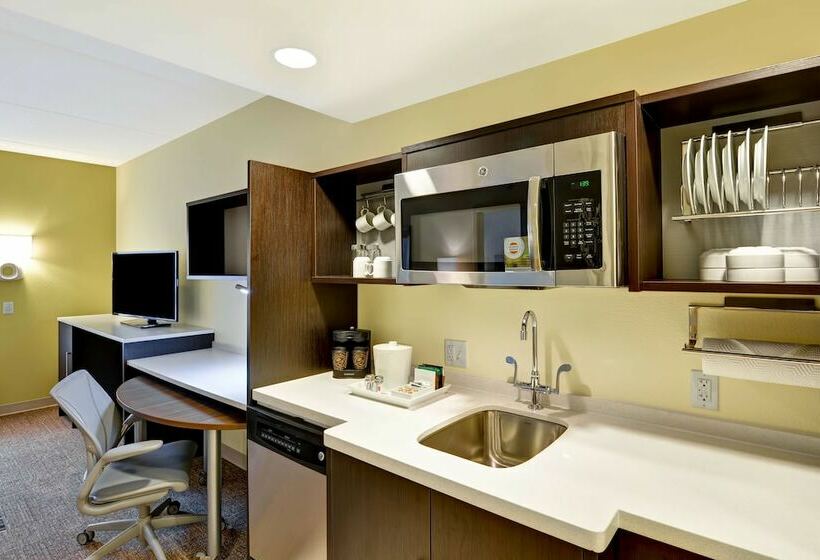스탠다드 스튜디오 더블 침대, Home2 Suites By Hilton Dickson City Scranton