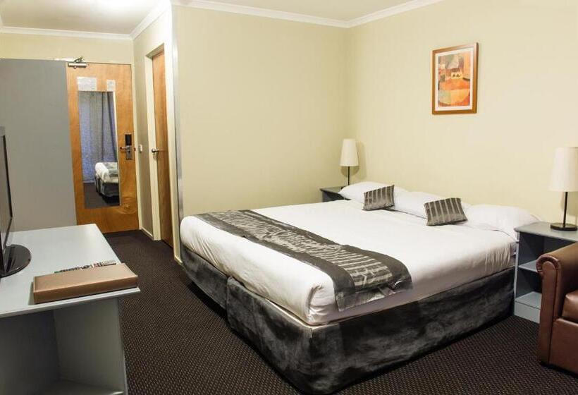 스탠다드 룸 킹사이즈 침대, The River Inn Thredbo