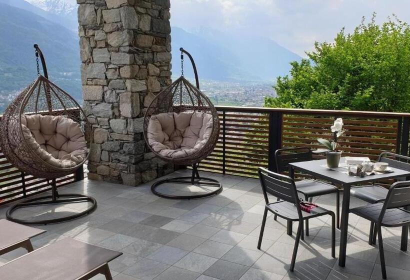 Полулюкс Одноместный с Террасой, Wine Hotel Retici Balzi