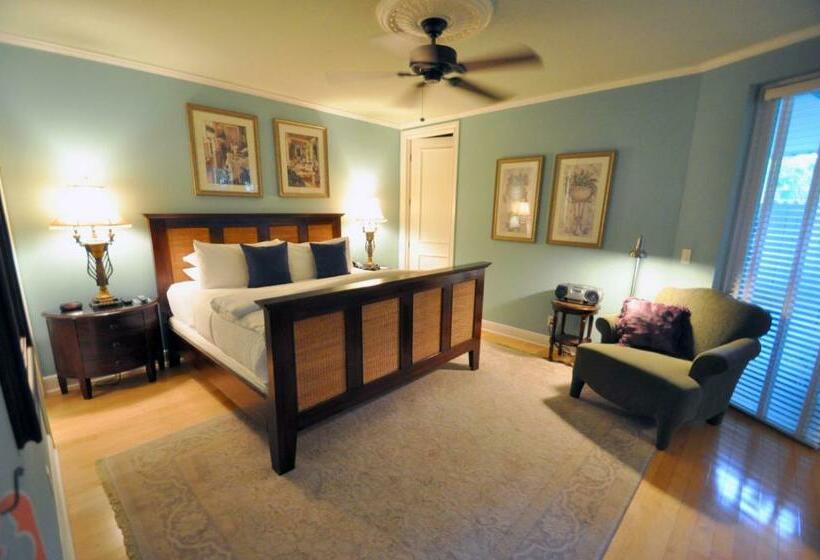 キングサイズベッドのデラックスルーム, Pineapple Point Guesthouse & Resort   Gay Men S Resort