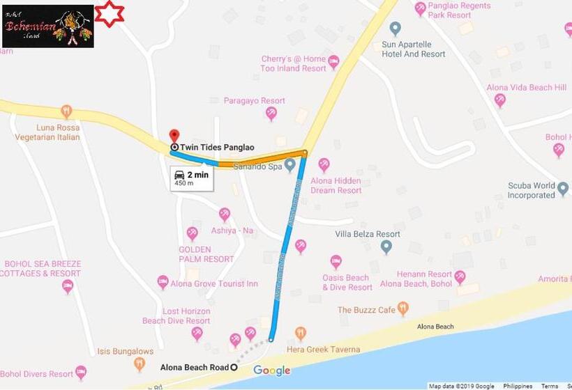 Четырехместный Номер Economy, Bohol Bohemian Hostel
