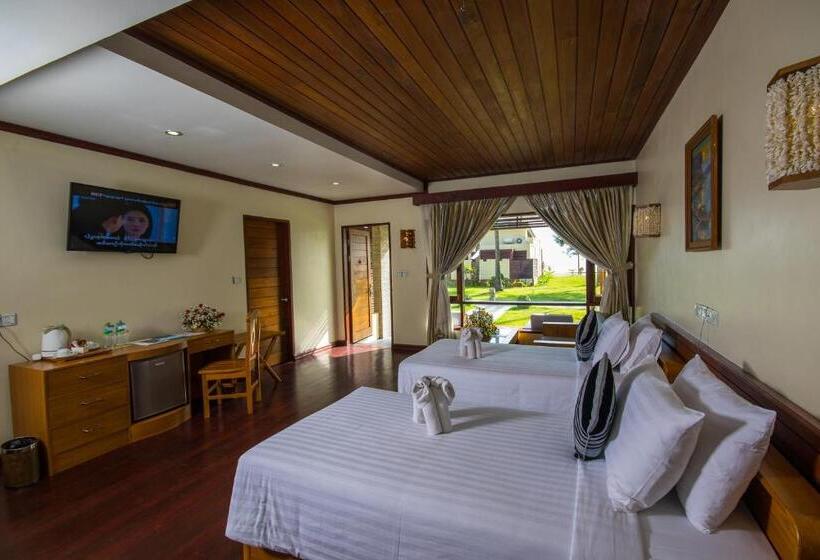اتاق لوکس با چشم‌انداز باغ, Merciel Retreat & Resort