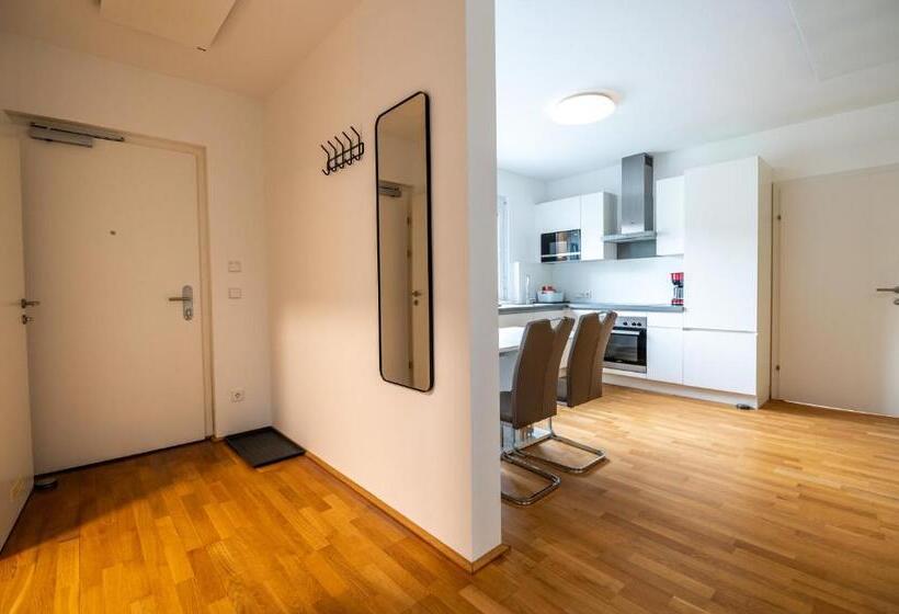 Апартаменты 2 Спальни с Террасой, Shome Apartments Graz Ost   Self Check In & Free Parking