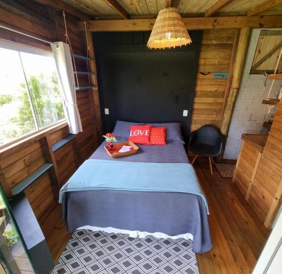 Шале 1 Спальня, Pousada Rosa Shanti, Café Da Manhã Opcional, Apenas 4 Cabanas, Piscina, Estacionamento Privativo, ár