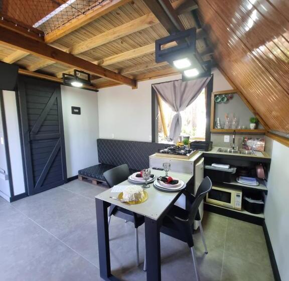 Четырехместный Номер Стандарт, Pousada Rosa Shanti, Café Da Manhã Opcional, Apenas 4 Cabanas, Piscina, Estacionamento Privativo, ár