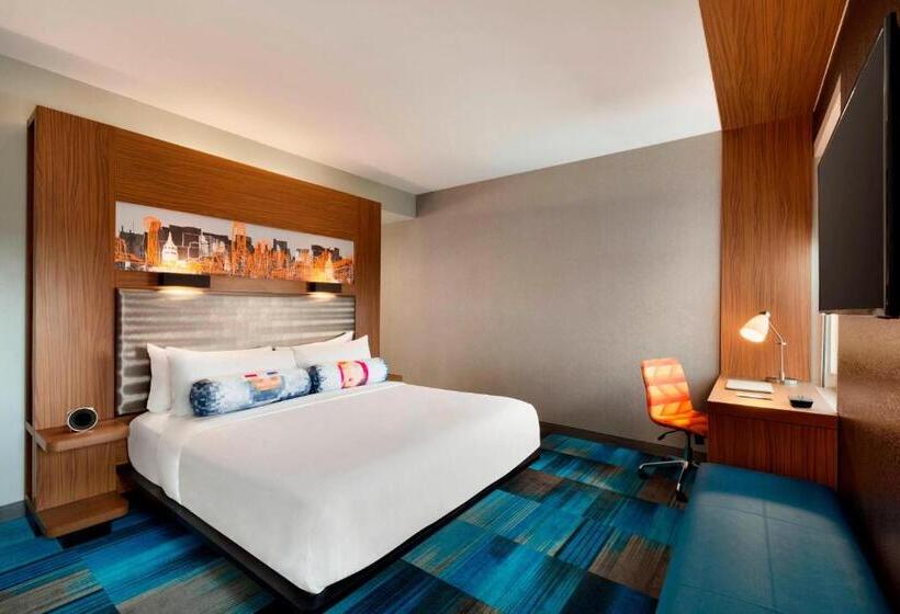 غرفة قياسية سرير كينج, Aloft Dallas Love Field