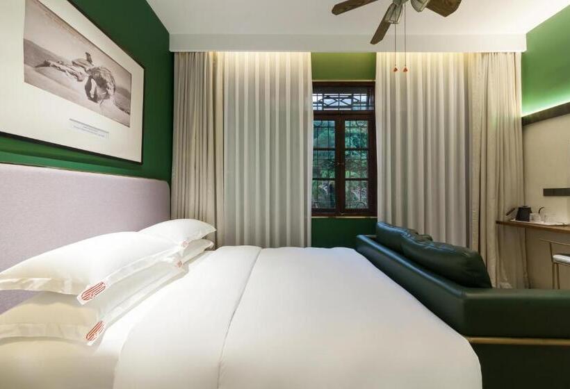 חדר סטנדרט עם מיטת קינג, 鼓浪屿和院黛峯人文民宿