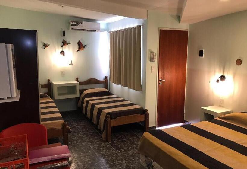 Четырехместный Номер Стандарт, Apart Eva Luna Departamentos Y Habitaciones Con Baño Privado