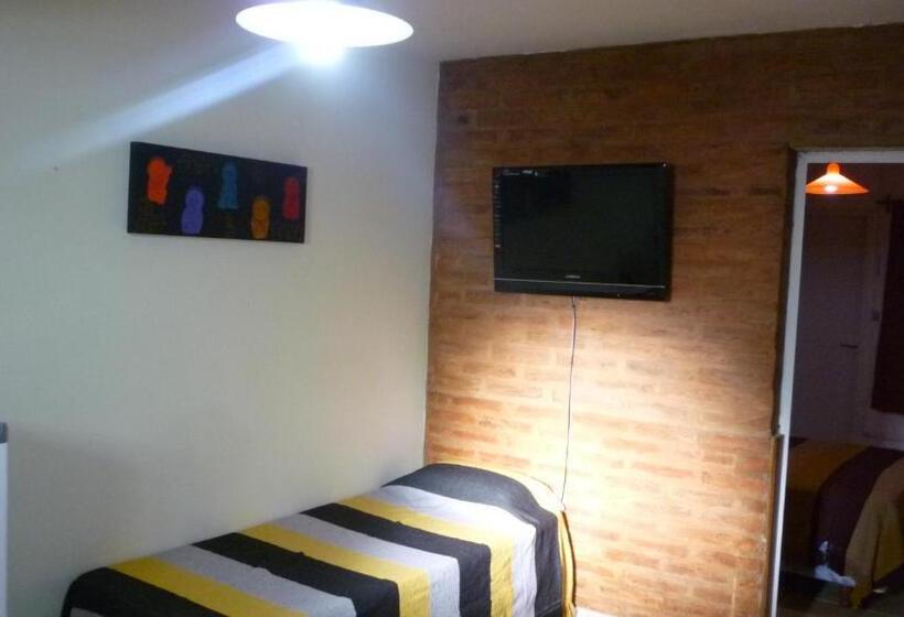 Апартаменты 1 Спальня Нижний Этаж, Apart Eva Luna Departamentos Y Habitaciones Con Baño Privado