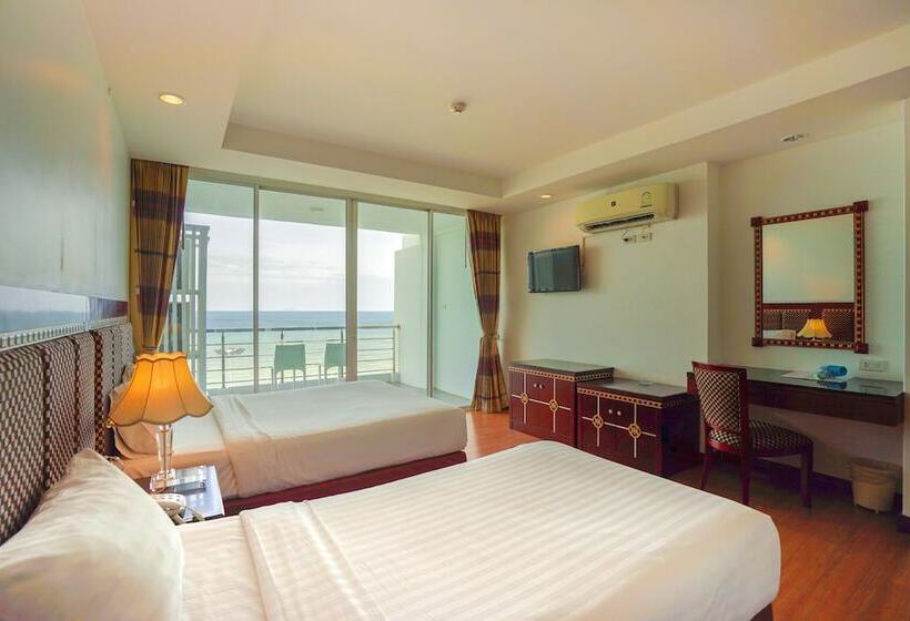 수피리어 룸 바다 전망, Jomtien Hisotel