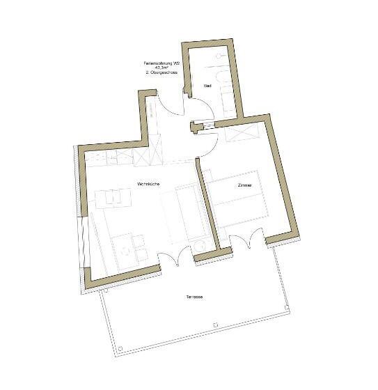 Апартаменты 1 Спальня, Eco Bnb & Apartments Bründlerhof