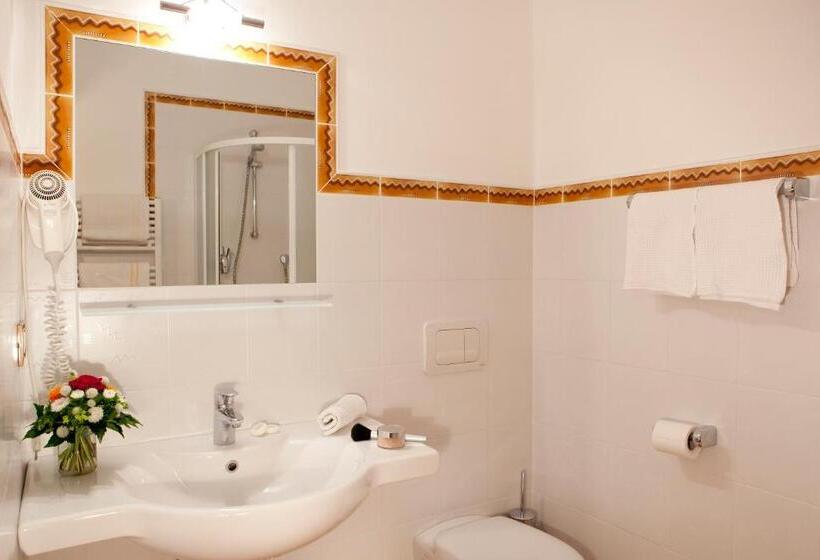 غرفة قياسية فردية مزودة بشُرفة, Garni Appartement Gartenheim