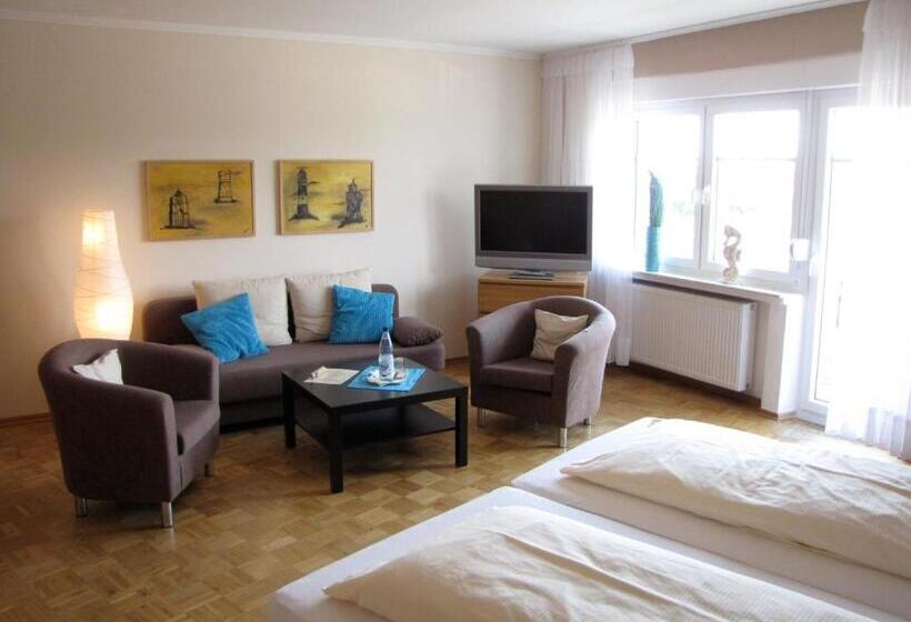 اتاق استاندارد با بالکن, Strandhotel Najade
