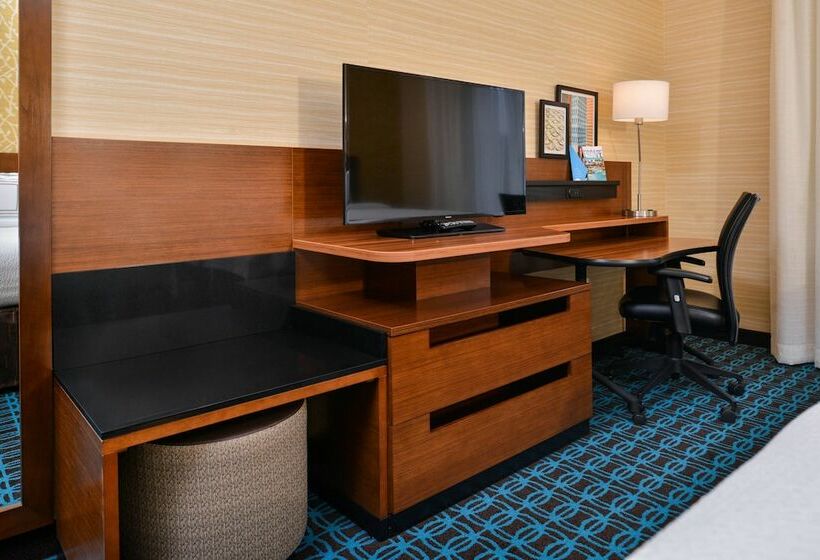 חדר סטנדרט שתי מיטות זוגיות, Fairfield Inn & Suites By Marriott Eugene East/springfield
