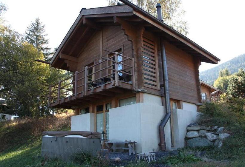 Шале Superior 1 Спальня, Les Mazots De La Source & Spa