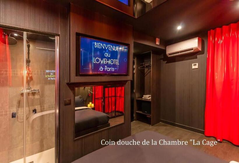 اتاق لوکس با وان آب گرم, Love Hôtel   Adults Only