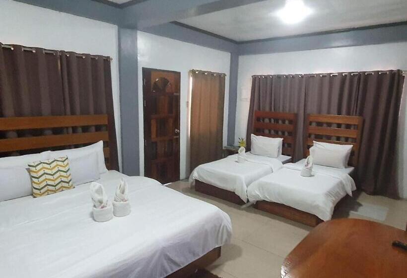 패밀리 룸, Kalis Viewpoint Lodge Coron