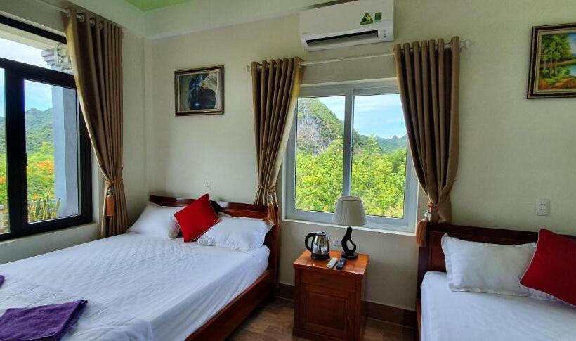 اتاق استاندارد با چشم‌انداز کوهستان, Phong Nha Amanda Homestay