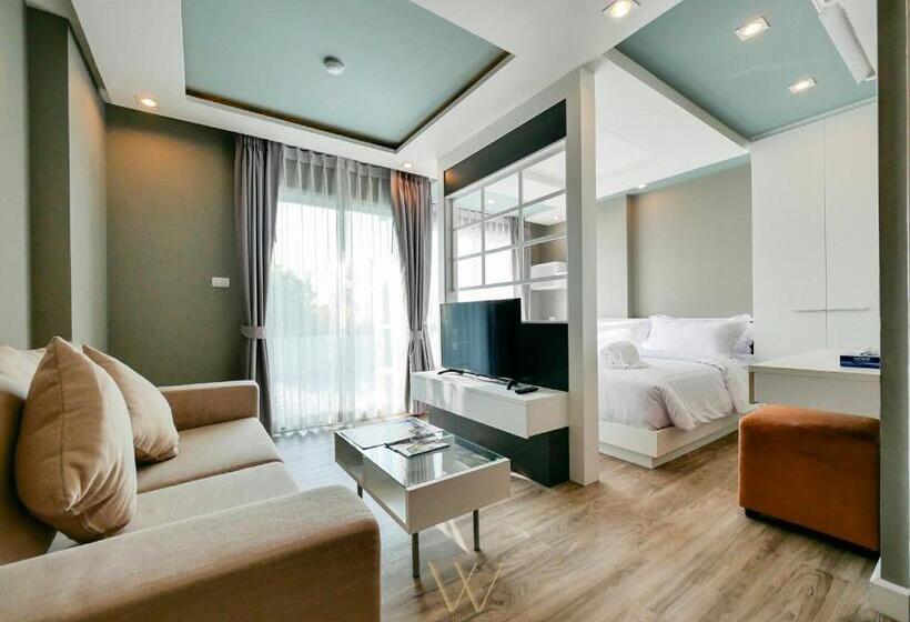 디럭스 룸 도시 전망, Wisdom Hotel & Residence