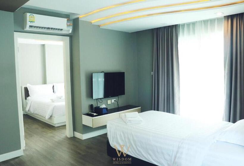 اتاق لوکس سه تخته, Wisdom Hotel & Residence