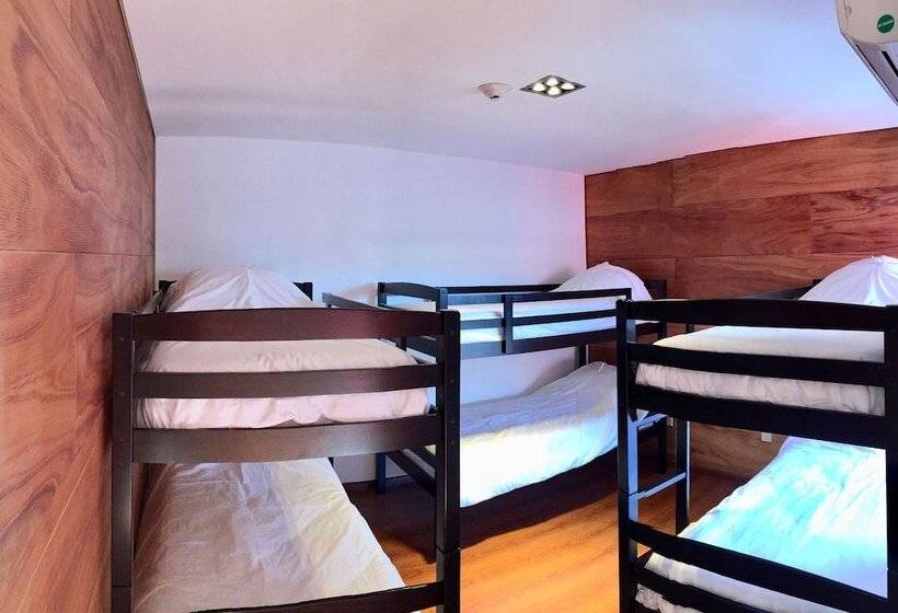 共用房间的床, Circus Hostel&hotel Montevideo