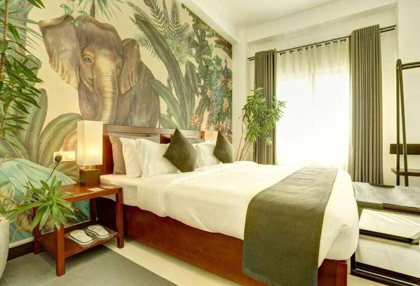 디럭스 룸 킹사이즈 침대, Morven Hotel Colombo