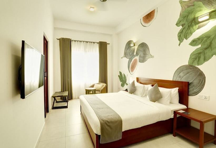 디럭스 룸 킹사이즈 침대, Morven Hotel Colombo