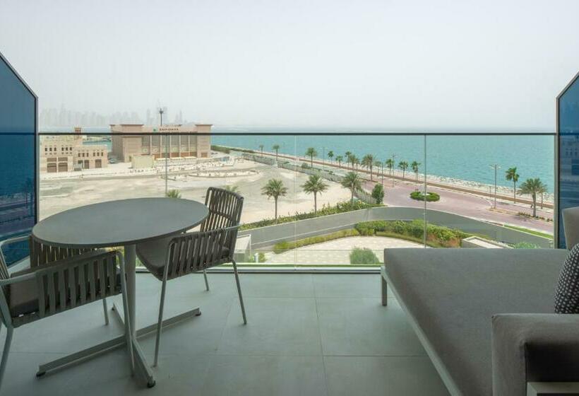 Номер Стандарт 2 Двуспальные Кровати, W Dubai  The Palm