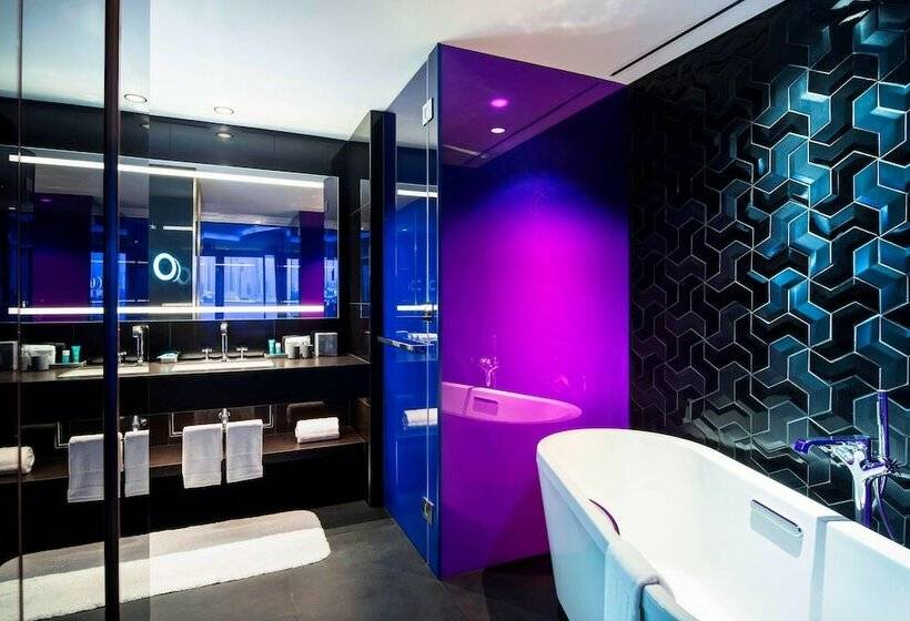 Номер Стандарт 2 Двуспальные Кровати, W Dubai  The Palm