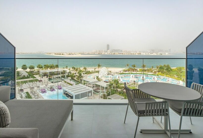Номер Стандарт 2 Двуспальные Кровати, W Dubai  The Palm