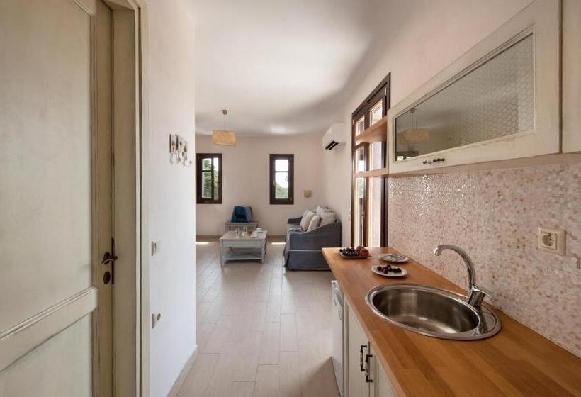 Апартаменты 1 Спальня с Террасой, Kamares Villas