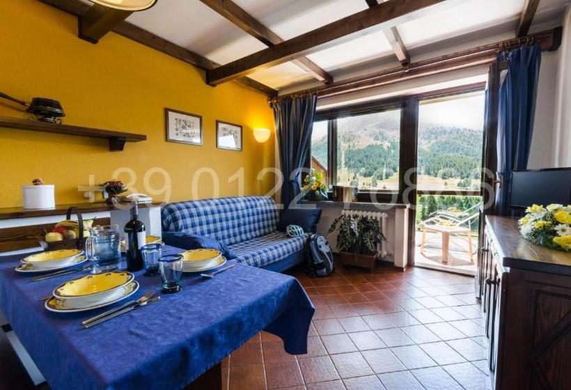 استودیو خانوادگی, Resort Palace Sestriere 1 E 2
