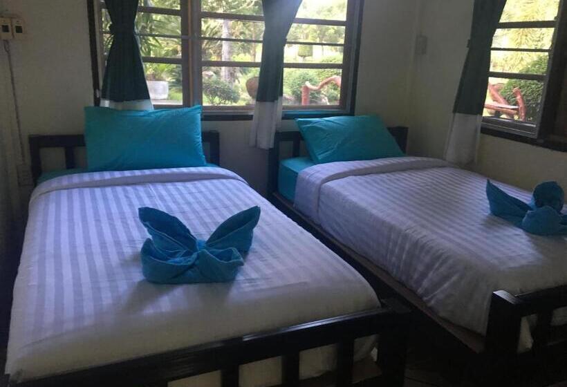 패밀리 룸 가든 전망, Lunda Orchid Resort