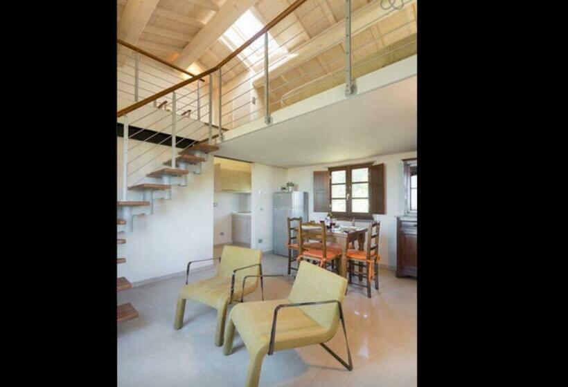 Апартаменты Пентхаус 1 Спальня, Podere Raffanna Ecologic House