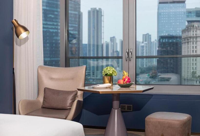 Deluxe Værelse King Size Seng, Maxx By Steigenberger Guangzhou Zhujiang New Town   Free Shuttle Bus To Canton Fair Complex During C