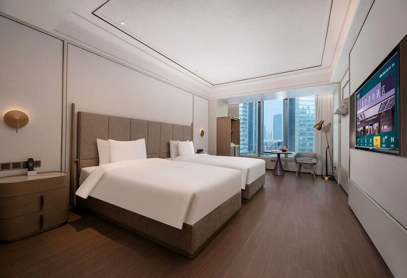 Номер Deluxe, Maxx By Steigenberger Guangzhou Zhujiang New Town   Free Shuttle Bus To Canton Fair Complex During C