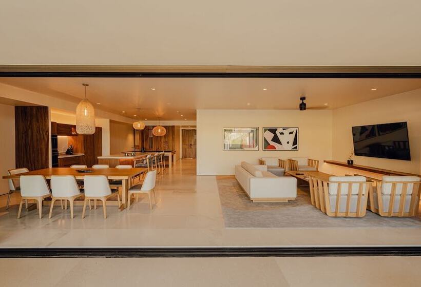 ３ベッドルームアパートメント, Nobu Hotel Los Cabos
