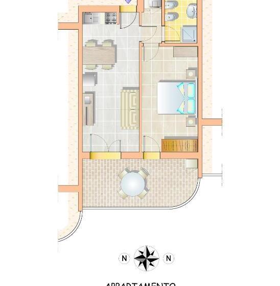 Апартаменты 1 Спальня, Residence Serenissima