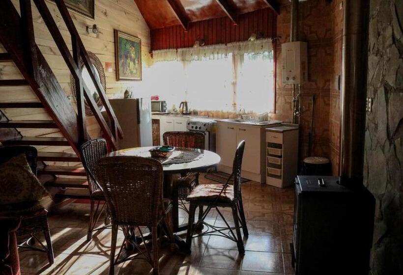 침실 2개 주택, Cabañas Los Tilos