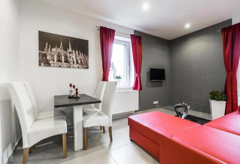 Люкс с Террасой, Apartments Benešova 6