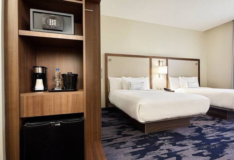 اتاق استاندارد با 2 تخت دوبل, Fairfield Inn & Suites Silao Guanajuato Airport