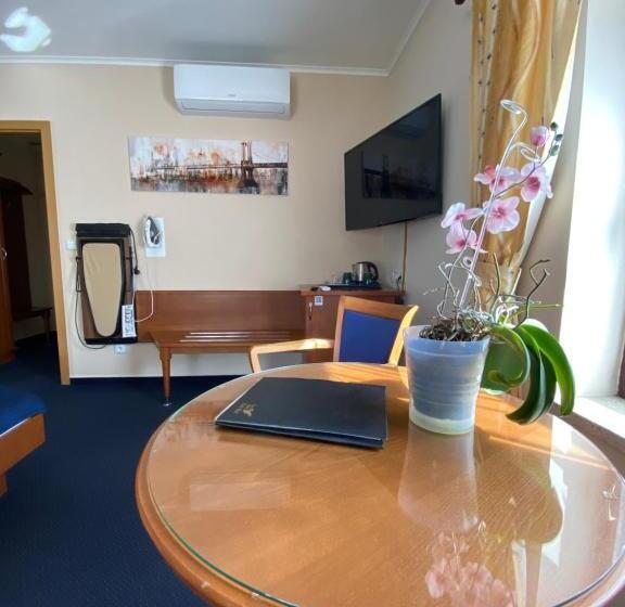 اتاق لوکس با چشم‌انداز, Zámecký Hotel Zlatý Orel