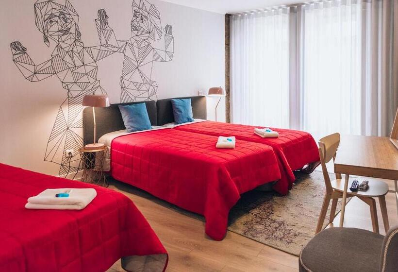 Трехместный Номер Комфорт, In Barcelos Hostel & Guest House