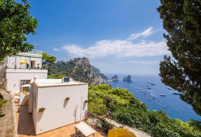 オーシャンビュースタンダードルーム, Villa Olga Luxury Capri
